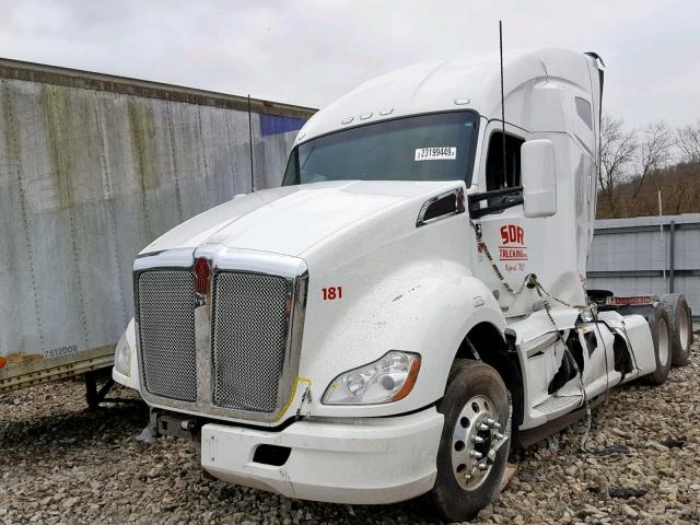 1XKYD49X9JJ182649 - 2018 KENWORTH CONSTRUCTI WHITE photo 9