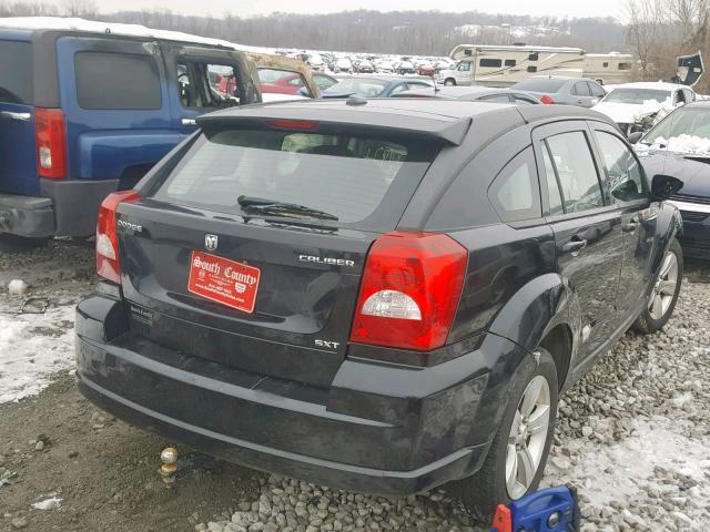 1B3CB4HA2AD534561 - 2010 DODGE CALIBER SX BLACK photo 4