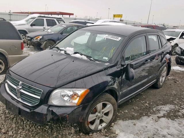 1B3CB4HA2AD534561 - 2010 DODGE CALIBER SX BLACK photo 9