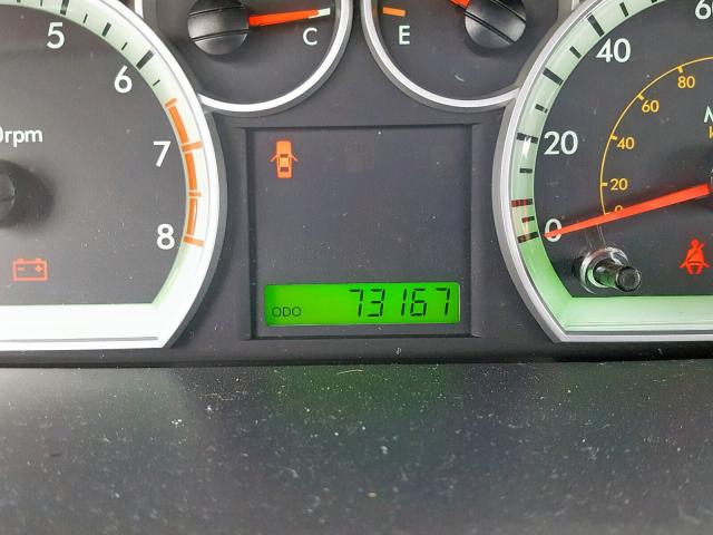 KL1TD56E19B387331 - 2009 CHEVROLET AVEO LS WHITE photo 8