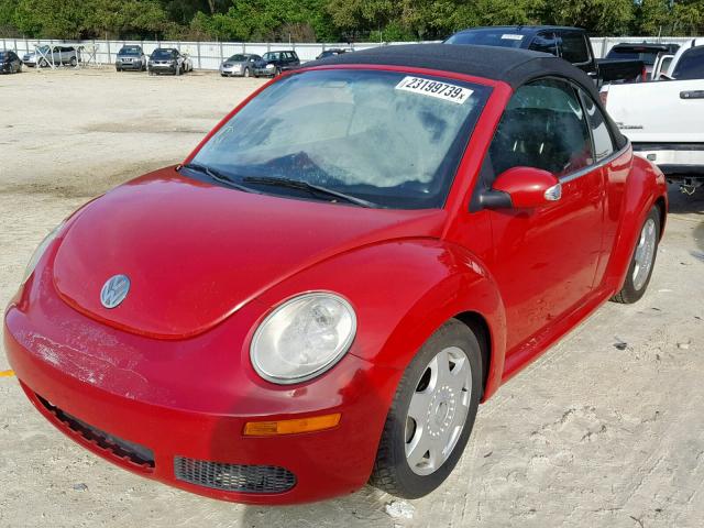 3VWRF31Y96M311683 - 2006 VOLKSWAGEN NEW BEETLE 红色 照片 2