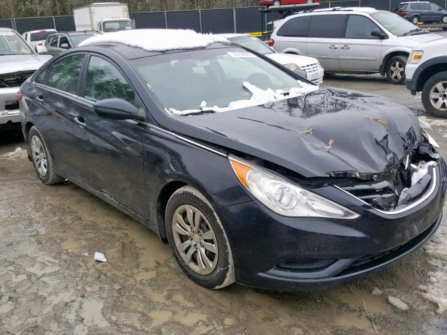 5NPEB4AC1BH300457 - 2011 HYUNDAI SONATA GLS BLACK photo 1