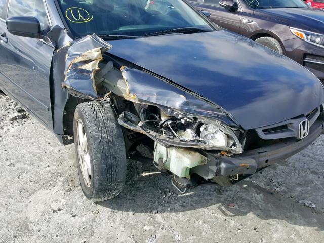 1HGCM56633A041331 - 2003 HONDA ACCORD EX GRAY photo 9