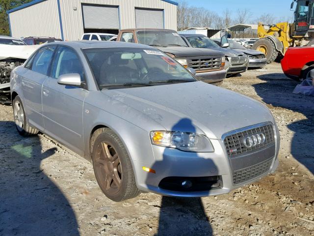 WAUAF78E38A083082 - 2008 AUDI A4 2.0T SILVER photo 1