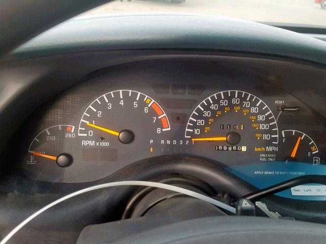 1G2WJ52M1SF271836 - 1995 PONTIAC GRAND PRIX GREEN photo 8