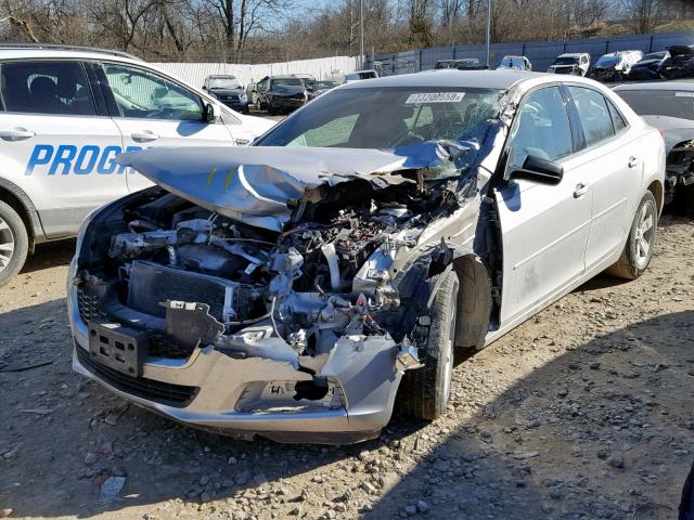 1G11B5SL0EF193637 - 2014 CHEVROLET MALIBU LS SILVER photo 2