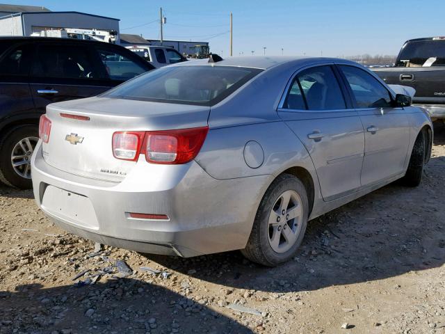 1G11B5SL0EF193637 - 2014 CHEVROLET MALIBU LS SILVER photo 4