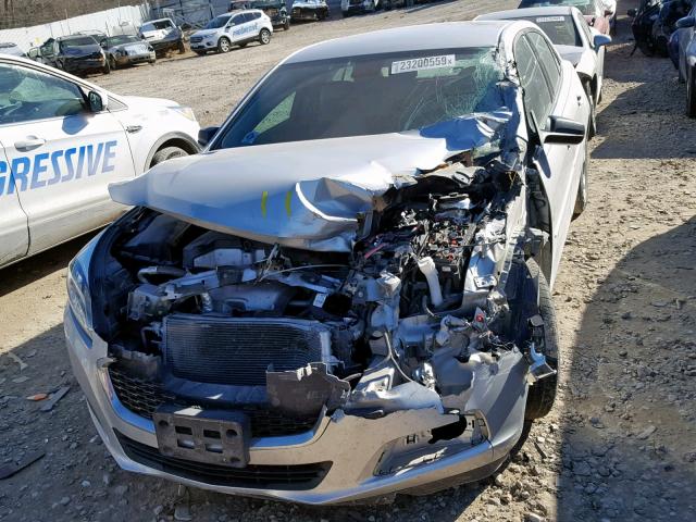 1G11B5SL0EF193637 - 2014 CHEVROLET MALIBU LS SILVER photo 7