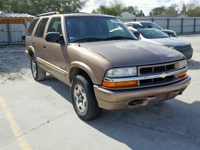 1GNDT13XX3K116572 - 2003 CHEVROLET BLAZER TAN photo 1