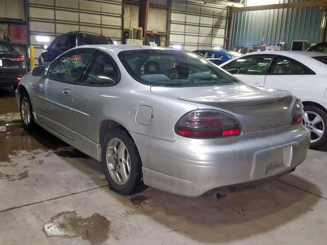 1G2WP12K62F250812 - 2002 PONTIAC GRAND PRIX SILVER photo 3