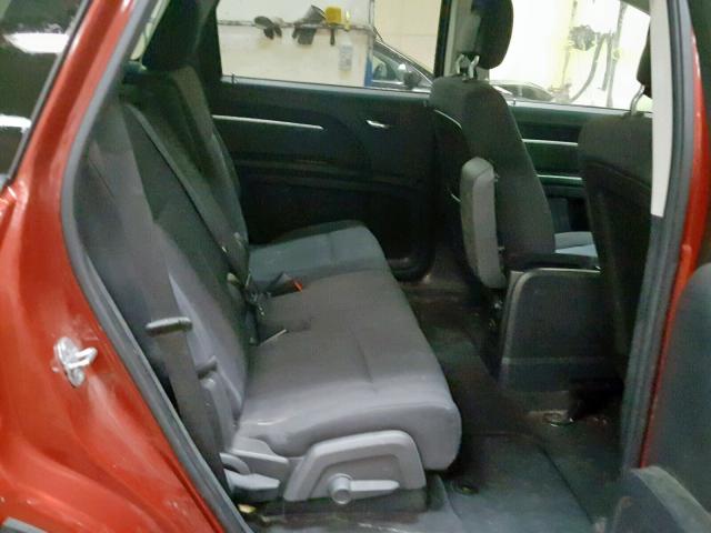 3D4PG5FV9AT176370 - 2010 DODGE JOURNEY SX 栗色 照片 6