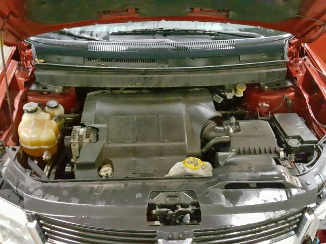 3D4PG5FV9AT176370 - 2010 DODGE JOURNEY SX 栗色 照片 7