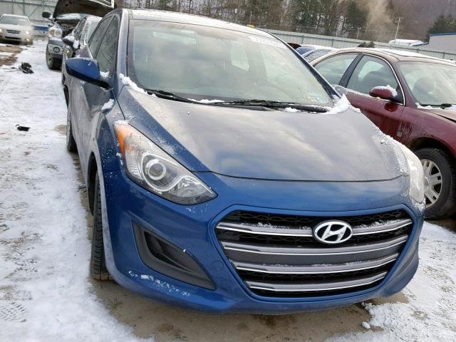 KMHD35LHXGU266874 - 2016 HYUNDAI ELANTRA GT BLUE photo 1