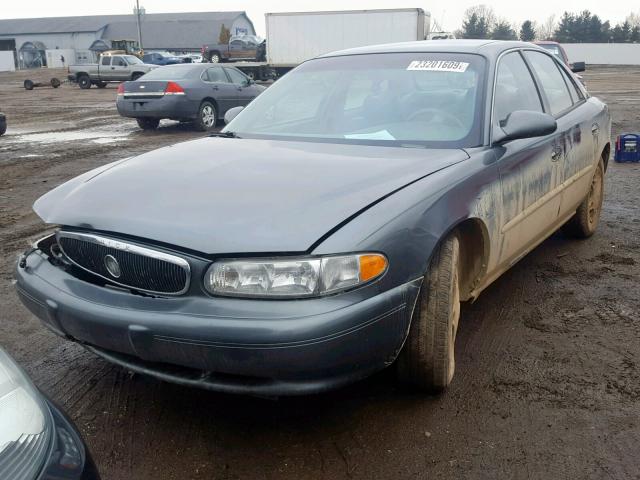 2G4WS52J441193170 - 2004 BUICK CENTURY CU GRAY photo 2