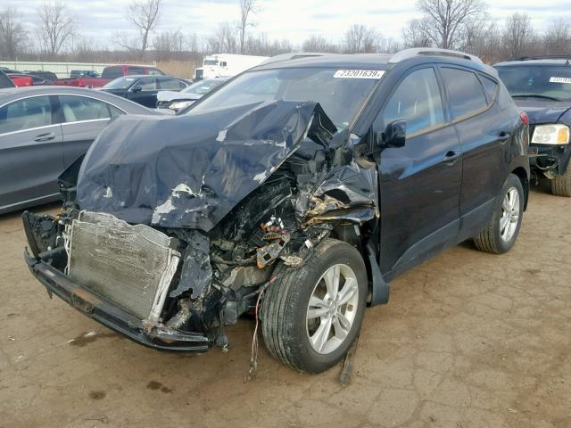 KM8JU3AC2AU072455 - 2010 HYUNDAI TUCSON GLS 黑色 照片 2