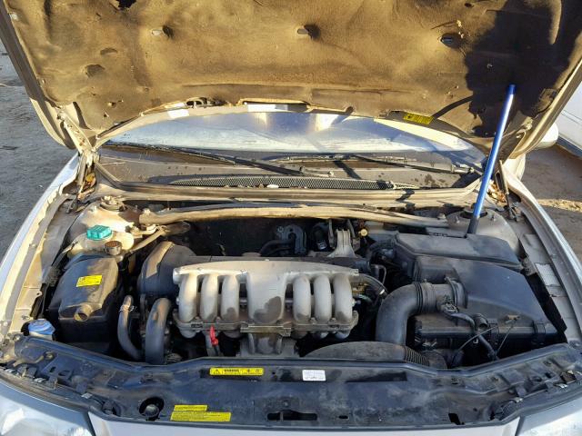 YV1TS94D211159018 - 2001 VOLVO S80 GRAY photo 7