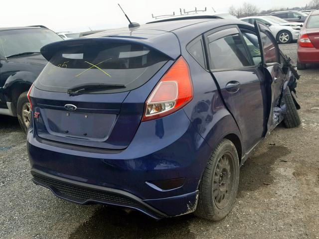 3FADP4GX5GM178572 - 2016 FORD FIESTA ST BLUE photo 4