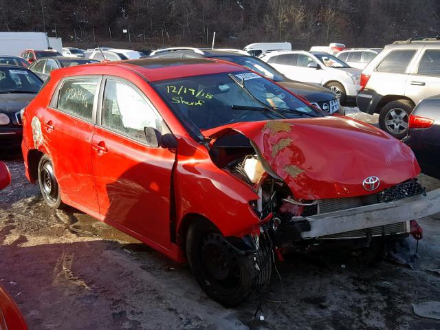 2T1KE40E09C019454 - 2009 TOYOTA COROLLA MA RED photo 1