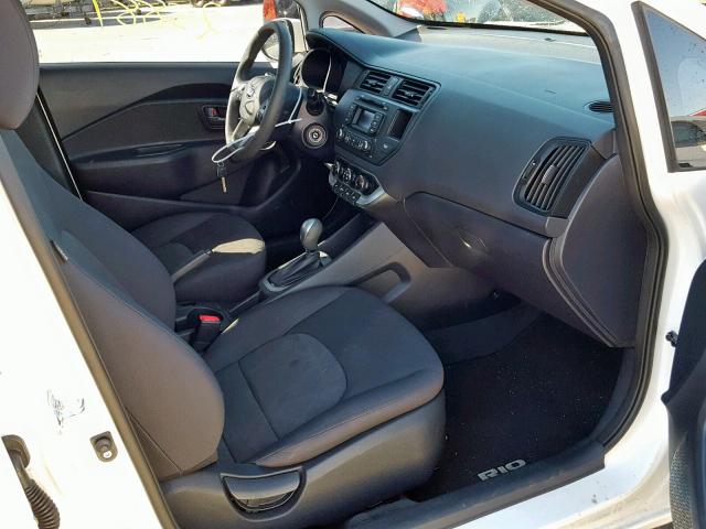 KNADM4A33E6368373 - 2014 KIA RIO LX 白色 照片 5