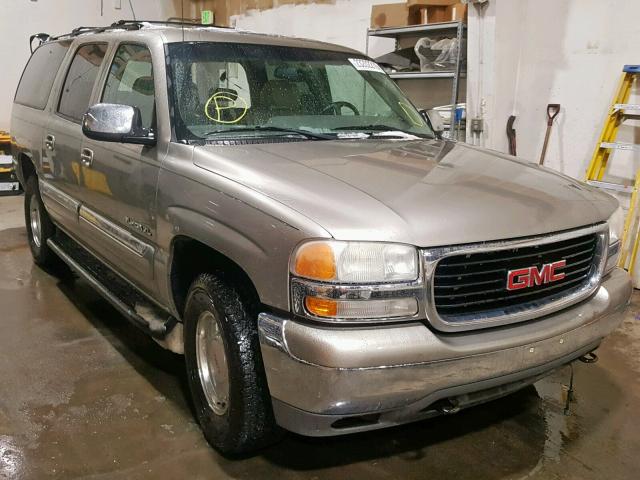 3GKFK16TX1G260130 - 2001 GMC YUKON XL K TAN photo 1