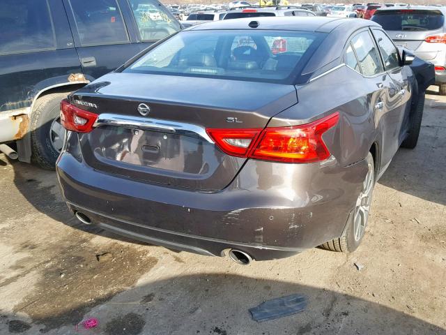 1N4AA6AP3GC392373 - 2016 NISSAN MAXIMA 3.5 GRAY photo 4