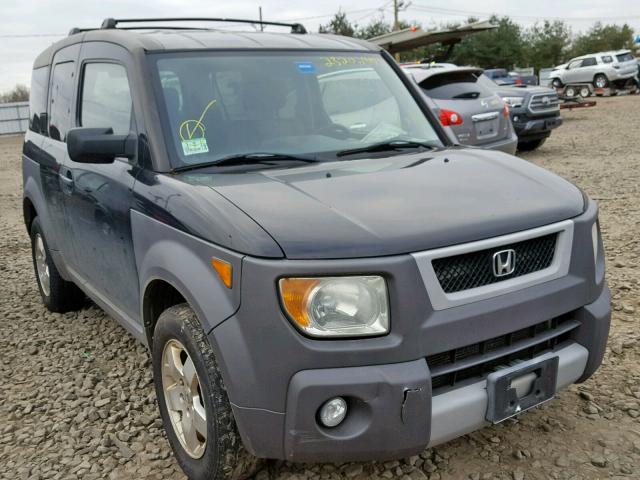 5J6YH28504L008248 - 2004 HONDA ELEMENT EX BLACK photo 1