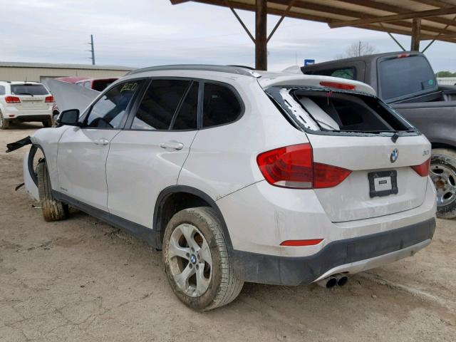 WBAVM1C54DVW44467 - 2013 BMW X1 SDRIVE2 WHITE photo 3