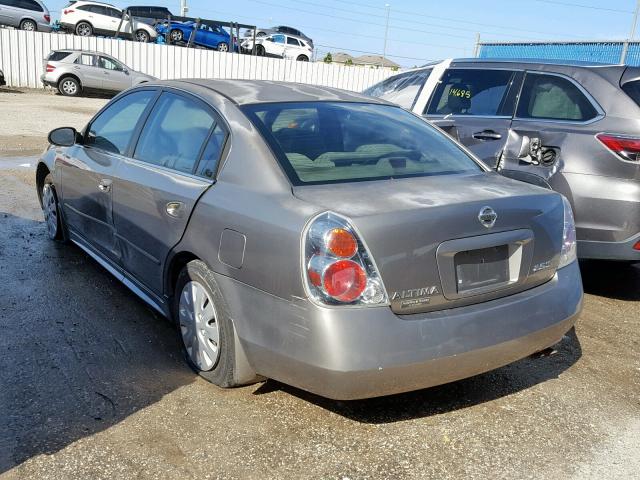 1N4AL11D35C154264 - 2005 NISSAN ALTIMA S GRAY photo 3