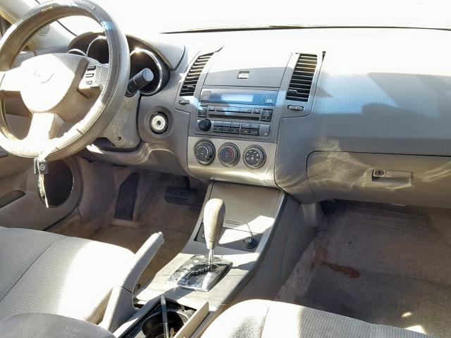 1N4AL11D35C154264 - 2005 NISSAN ALTIMA S GRAY photo 9