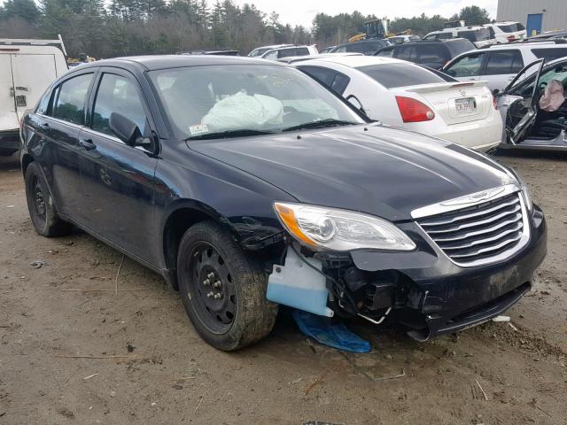 1C3CCBAB2DN633113 - 2013 CHRYSLER 200 LX BLACK photo 1