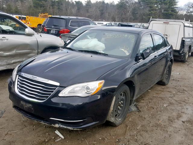 1C3CCBAB2DN633113 - 2013 CHRYSLER 200 LX BLACK photo 2