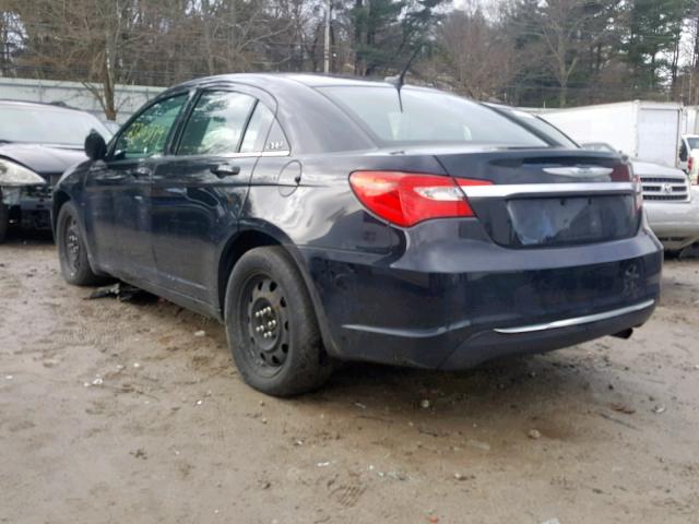 1C3CCBAB2DN633113 - 2013 CHRYSLER 200 LX BLACK photo 3