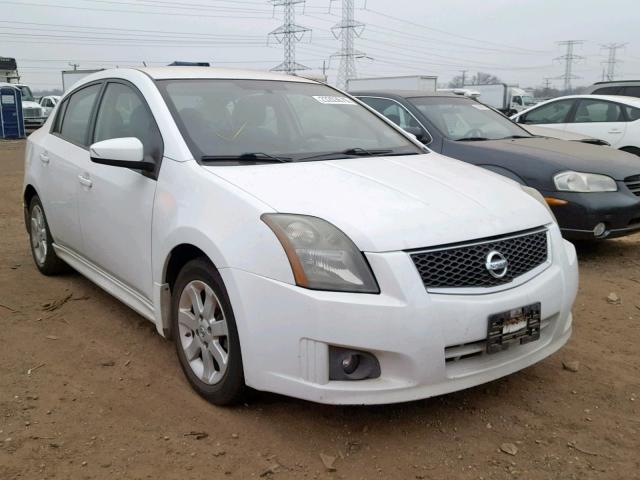 3N1AB61E69L663135 - 2009 NISSAN SENTRA 2.0 WHITE photo 1