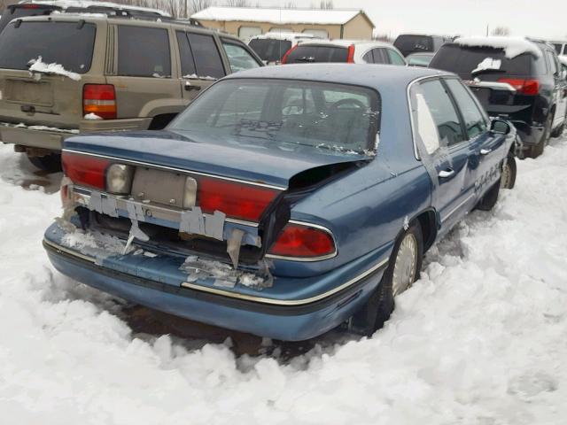 1G4HP52K2WH440673 - 1998 BUICK LESABRE CU BLUE photo 4