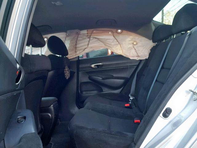 19XFA1F66BE007019 - 2011 HONDA CIVIC LX-S Արծաթագույն լուսանկար 6