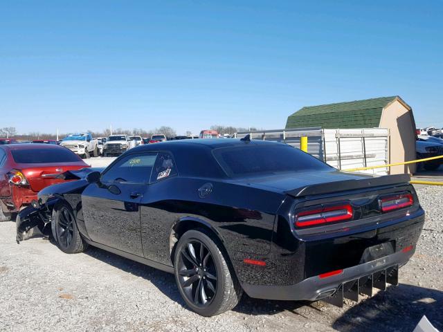 2C3CDZAG3GH210331 - 2016 DODGE CHALLENGER BLACK photo 3