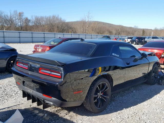 2C3CDZAG3GH210331 - 2016 DODGE CHALLENGER BLACK photo 4