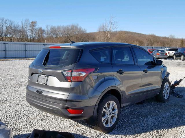 1FMCU0F7XHUA45825 - 2017 FORD ESCAPE S GRAY photo 4