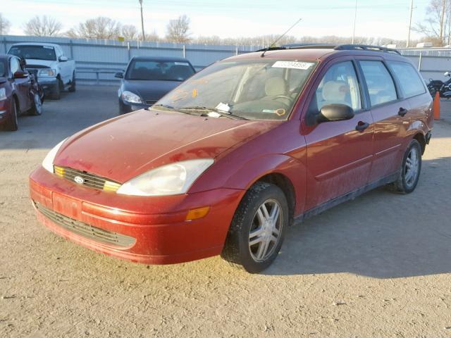 1FAFP36371W288466 - 2001 FORD FOCUS SE 红色 照片 2