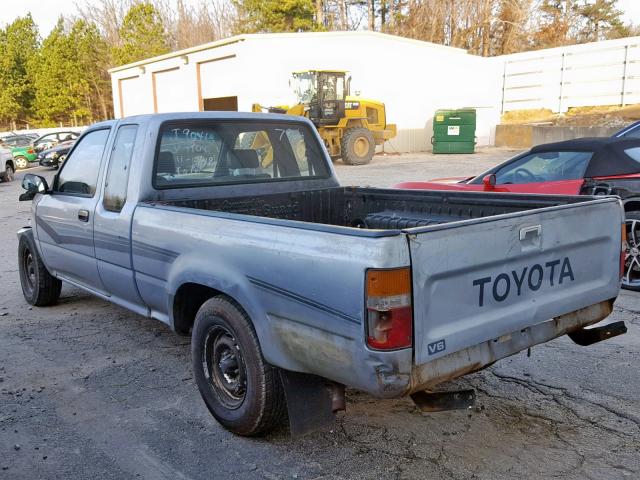 JT4VN93D9L5007904 - 1990 TOYOTA PICKUP 1/2 BLUE photo 3