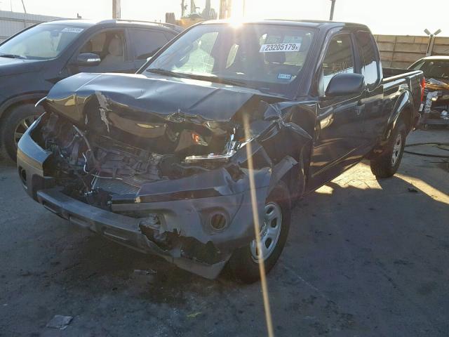 1N6BD0CT0HN768074 - 2017 NISSAN FRONTIER S BLACK photo 2