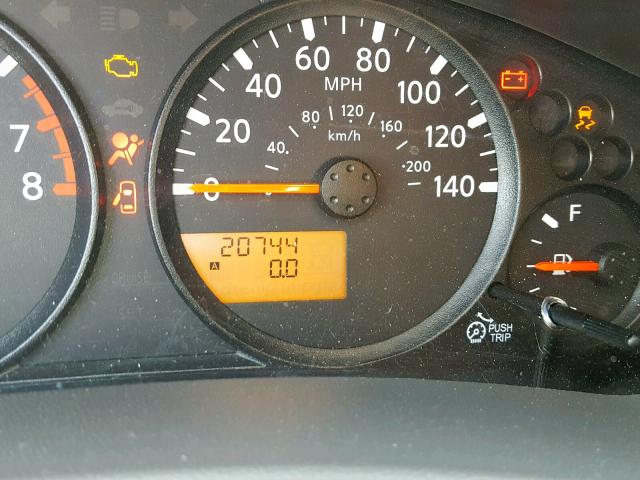 1N6BD0CT0HN768074 - 2017 NISSAN FRONTIER S BLACK photo 8