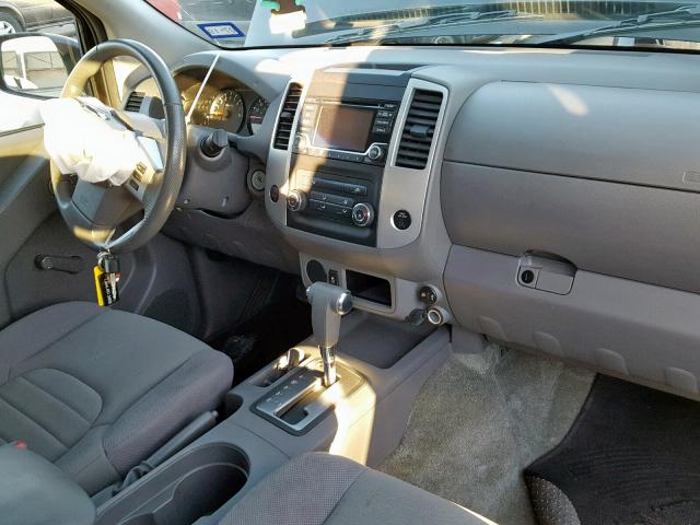 1N6BD0CT0HN768074 - 2017 NISSAN FRONTIER S BLACK photo 9