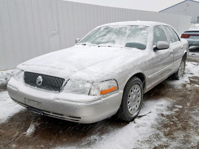 2MEFM74W84X679303 - 2004 MERCURY GRAND MARQ 银色 照片 2