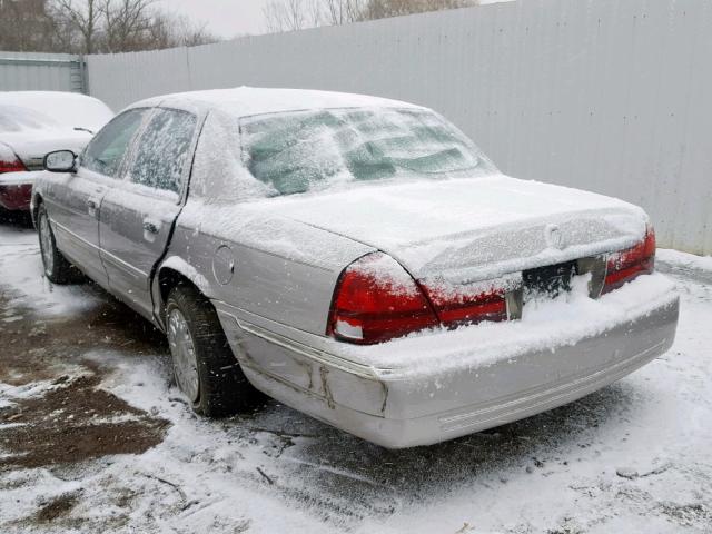 2MEFM74W84X679303 - 2004 MERCURY GRAND MARQ 银色 照片 3