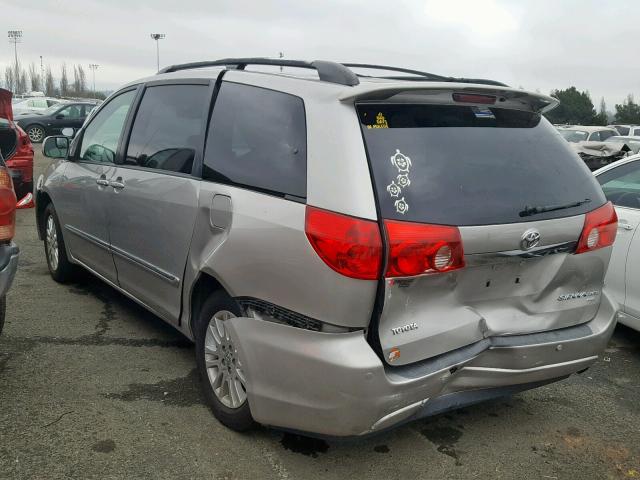 5TDBK22C68S022034 - 2008 TOYOTA SIENNA XLE BEIGE photo 3