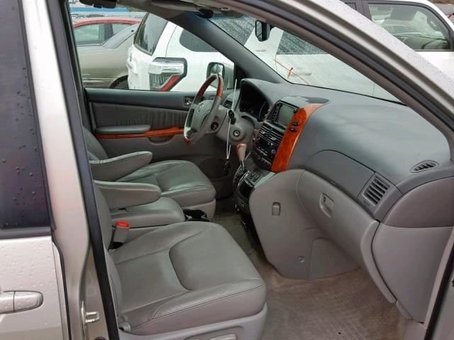 5TDBK22C68S022034 - 2008 TOYOTA SIENNA XLE BEIGE photo 5