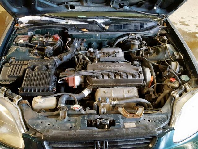 2HGEJ864XXH585544 - 1999 HONDA CIVIC EX GREEN photo 7