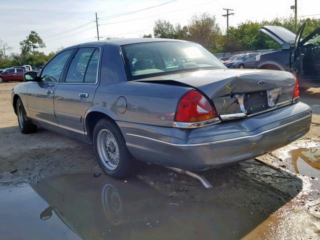 2FAFP74W1XX159043 - 1999 FORD CROWN VICT GRAY photo 3