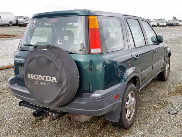 JHLRD17651S000483 - 2001 HONDA CR-V EX GREEN photo 4